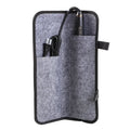 Polyester Hair Straightener Bag Curling Iron Carrying Case Heat Resistant Mat Pad Portable Hair Straightener Pouch