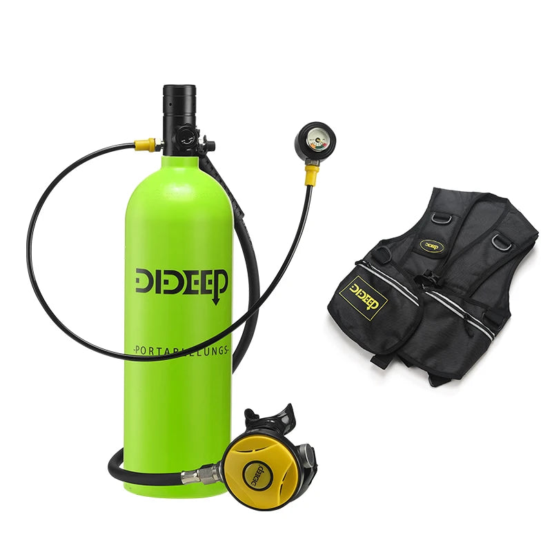 2LX5000PRO Refillable Scuba Diving Tank High Pressure Aluminium Air Oxygen Source MegaBDM