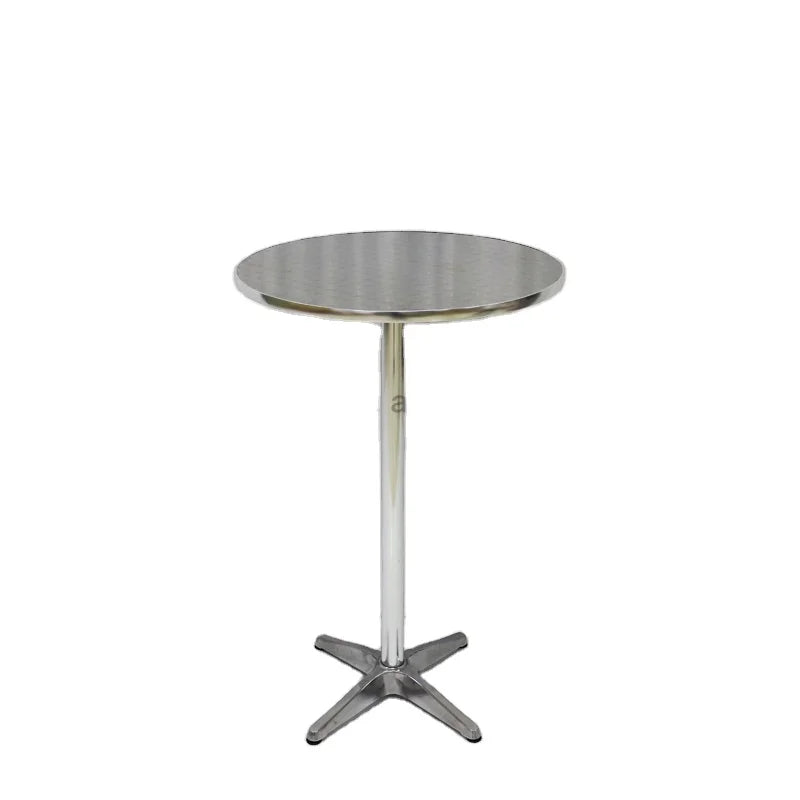 Modern Outdoor Coffee Table Wholesale Stainless Steel and Aluminum Rattan Table for Garden Dining Events and Hotel Use