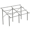 HDG Steel Yuens Good Quality Galvanized Steel Solar Ground Screw Mounting System ISO/CE Certified