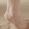 2025 Fashion Tarnish Free Gold Stainless Steel Anklets Beach Waterproof Foot Chain Korean Cute Walking Cat Anklet for Women