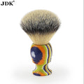 JDK Resin Handle Synthetic Knot Barber Cleaning Neck Dust Shaving Brush