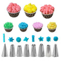Kitchen Fondant Baking Tool Cookie Decorating Supplies and Cake Decorating Kit with Piping Bags and Tips