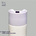 Wholesale Leak-proof Lock Design 200ml Empty HDPE Plastic Body Wash Shampoo Bottles