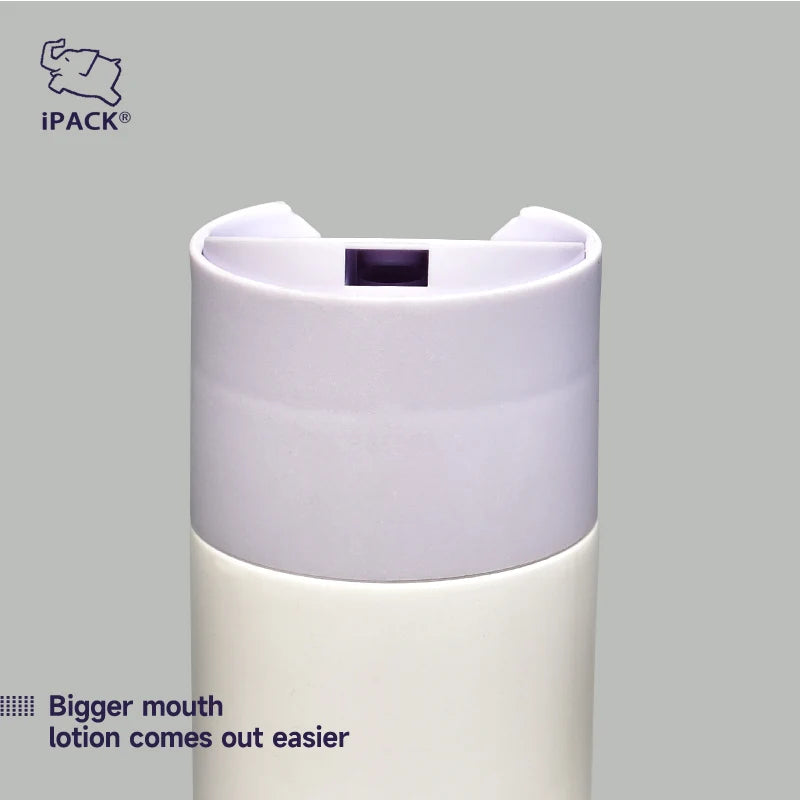 Wholesale Leak-proof Lock Design 200ml Empty HDPE Plastic Body Wash Shampoo Bottles