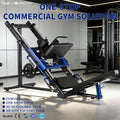 Commercial Gym Fitness Equipment Degree Leg Press Steel Machines Leg Curl Extension Plate Cable Crossover Machine OEM Load