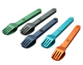 Magware Outdoor Camping Portable Magnetic Aluminum Alloy Knife Fork Spoon Three-piece Cutlery Tableware Set