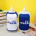 Pet Harness Vest - Spring/Summer 2023 New Milk Tank Top Pet Clothes
