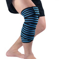Custom Weightlifting Powerlifting Heavy Duty Squat Gym Compression Long Elastic Knee Wrap Bandage