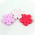 Soododo 3D Mini Pencil Eraser Flower Rubber Cherry Shape 3D Pencil Eraser for Kids