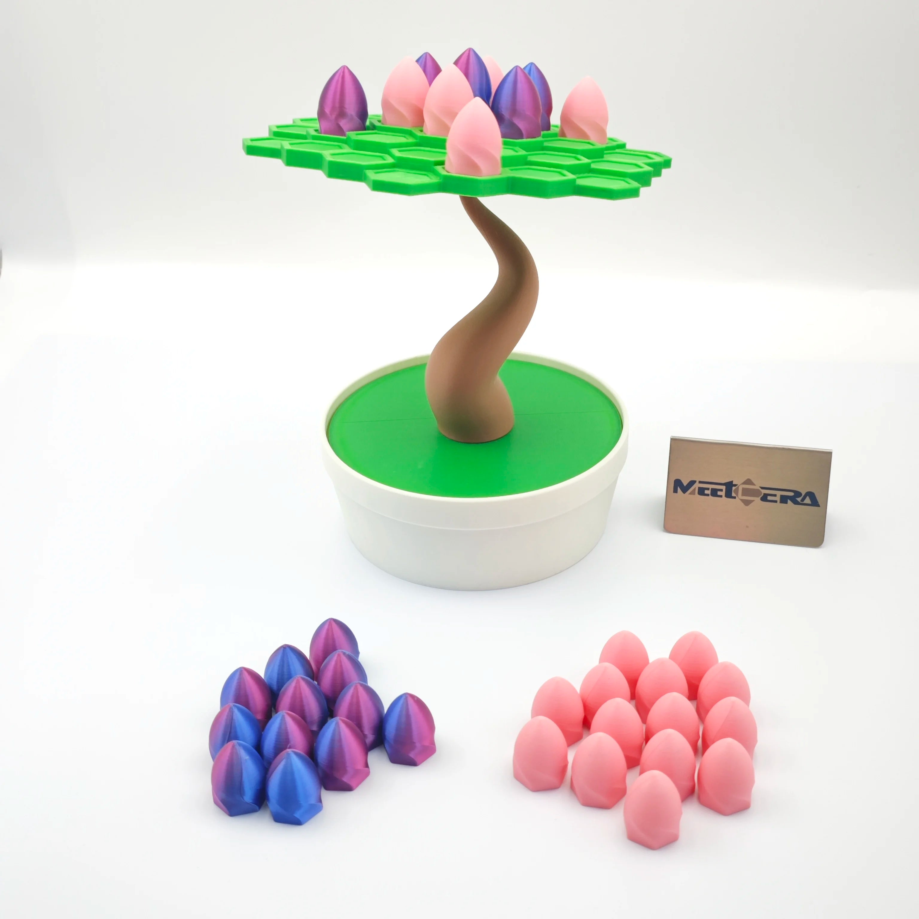 TikTok Hot Selling Stainless Steel Balance Tree Interactive Battle Desktop Game