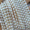 4-5 mm AA+ Rice Shape Natural Pearl Wholesale Freshwater Loose Pearl Strandmini Freshwater Pearl