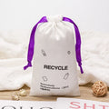 Luxury Custom Logo Printed Soft Eco Friendly Wholesale Manufacturer  Carry  Drawstring Twill Cotton Bag
