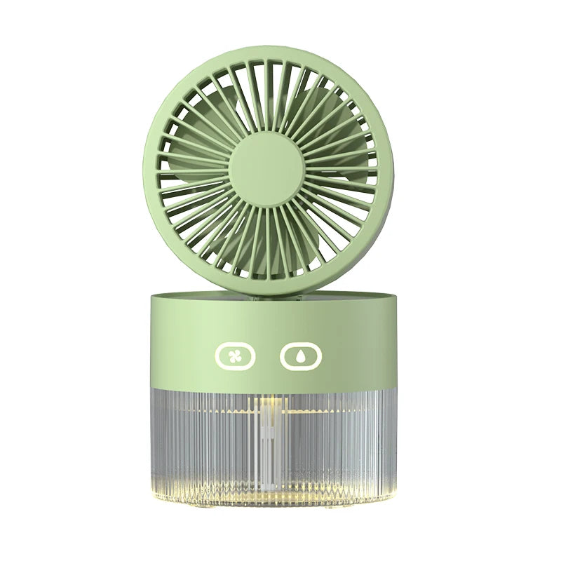 Dropship air Cooler Fan Portable Humidifier air Cooling Misting Water With Led Night Light