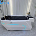 Japanese Spa Bed with Water Circulating Massage Thai Hair Washing Steam Bowl Beauty Salon Furniture Barber Shop Hair Shampoo Bed