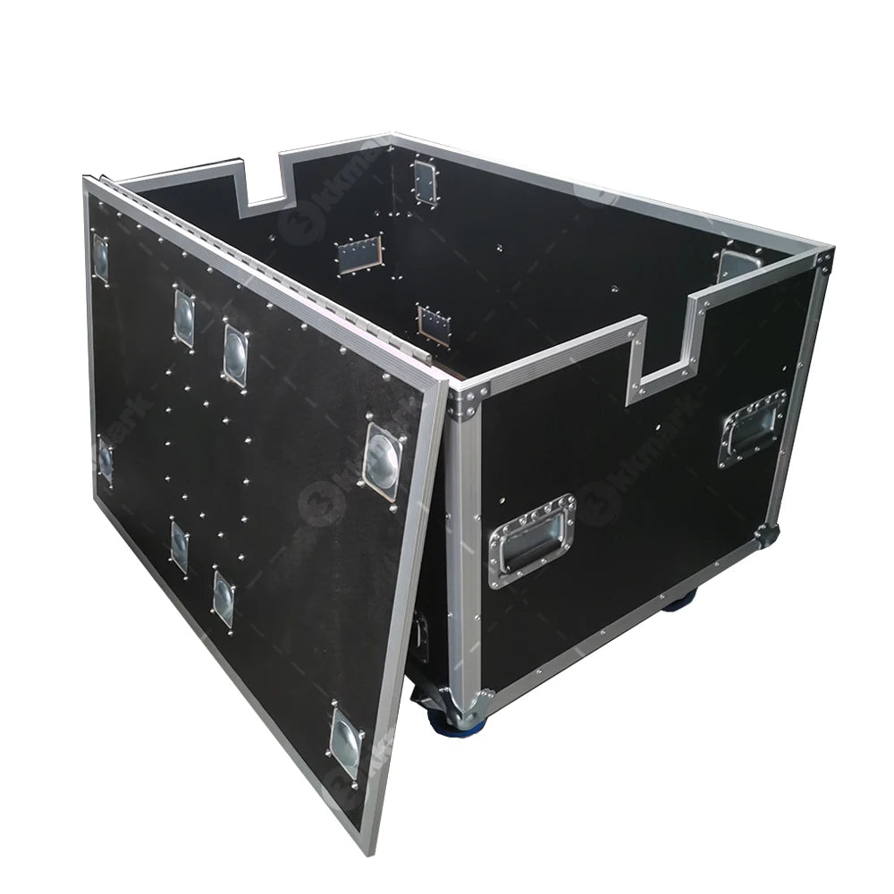 Kkmark Custom 270 Degree Flip Over Lid Heavy Duty Utility Cable Boxes Packer Flight Road Cases