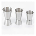 Bartender Accessories Wholesale 30ml/60ml Stainless Steel Metal Double Head Bar Measuring Cup Jigger
