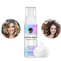 Private Label Curly Hair Styling Organic Foam Mousse Strong Hold High Shine Lightweight Anti-Frizz Braid Control Extension Vegan