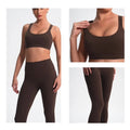Manufacturer Workout Wear 2 Piece Women Yoga Bras Leggings Clothing Gym Fitness Sets For Women
