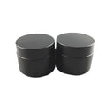 Amber Glass Jar 5g 10g 20g 30g 50g 100g in Stock Hot Selling Glass Cosmetic Container Cream Jar Glass Jar with Black Closure