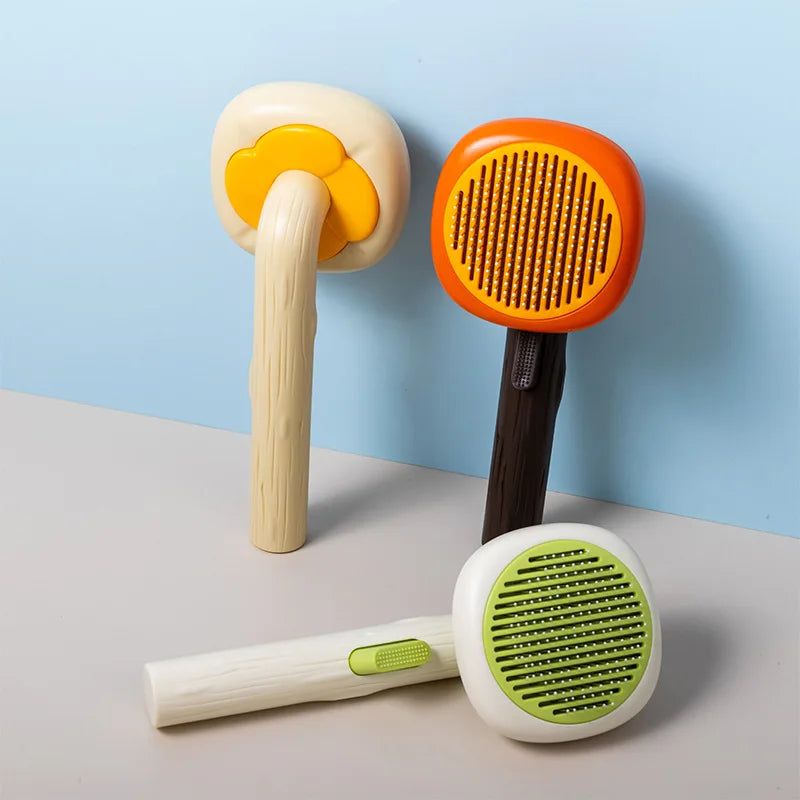Dog Cat Hair Removal Brush Pet Comb Shedding Hair Cleaning Grooming Supplies Pet Cat Hair Removal Brushes