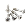 Phillip's A4-70 Pan Head Stainless Steel SUS316 Metric Captive Panel Screws with Half Threaded Design Customizable Size