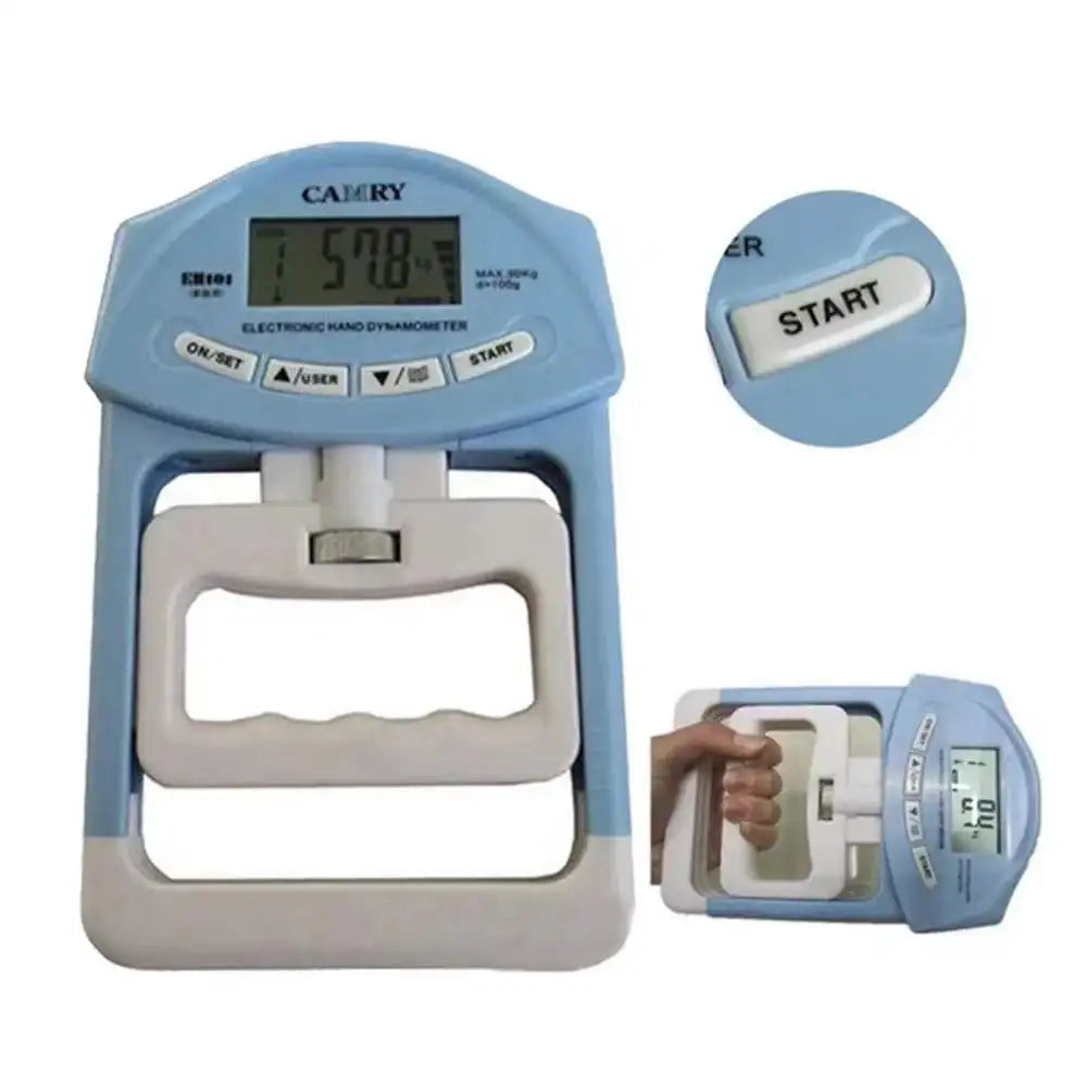 CW HGP022 Electronic Hand Grip Strength Meter LCD Display Electric Hand Grip Strength Dynamometer Measuring Meter