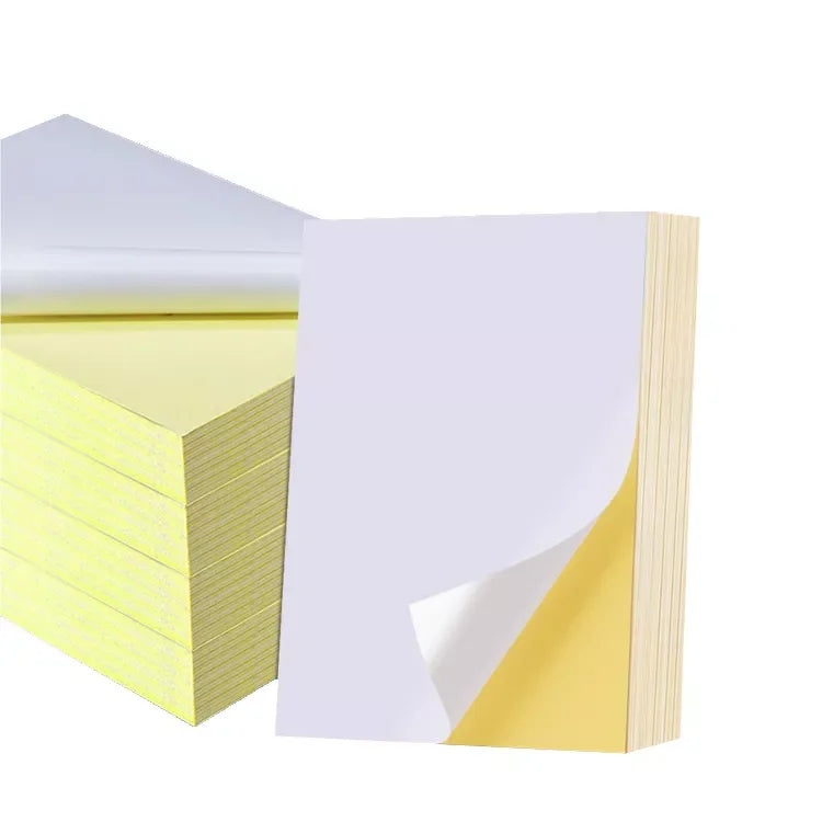 Custom Make Die Cut Sticker Label Waterproof Paper A4 Eggshell Label Stickers