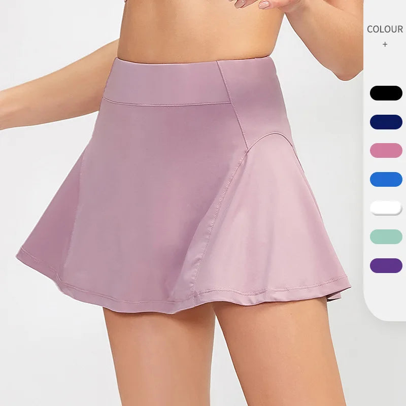 Ladies Summer Cargo High Waist Black Office Golf Tennis Fashion Athletic Short Stylish Skirts for Women