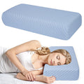 Hot Sleeper Neck and Shoulder Pain Adjustable Cube Square Supportive Memory Foam Cooling Bed Pillow for Side Sleeping