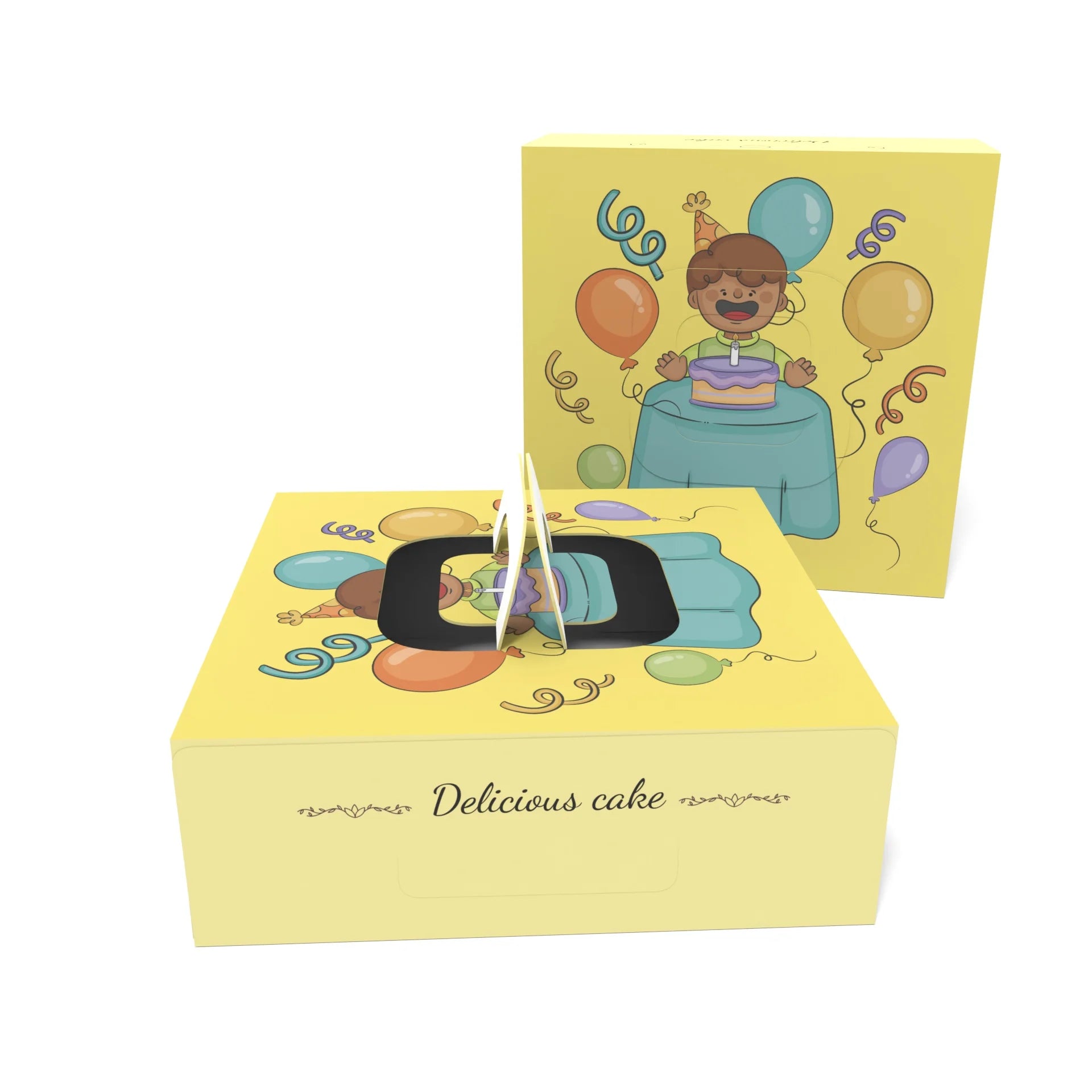 Best Fashion Recycled Kraft Paper Cupcake Boxes Matt Lamination Sponge Lining Embossing Stylish Packaging for Potato Chips Sushi