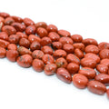 Wholesale Natural Red Jasper Loose Gemstone Beads 6*8/8*10mm for DIY Jewelry Stone Beads