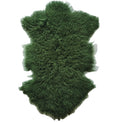 Mongolian Sheepskin Fur Garment Scarf Collar with Long Curly Hair and Snow Tips Grade a Quality ECO-TAN Process
