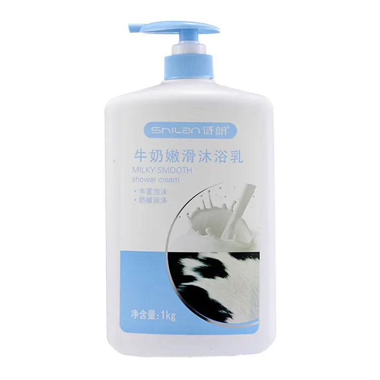 Milk Smooth Shower Cream Wholesale Hot Selling Special 1kg Adults Female Body Wash Bubble Bath Private Label Organic Shower Gel
