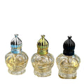 High-End Portable Square Essential Oil Glass Dropper Bottle 15ml Clear Empty Protective Sleeve Screw Cap Screen Printing Carton