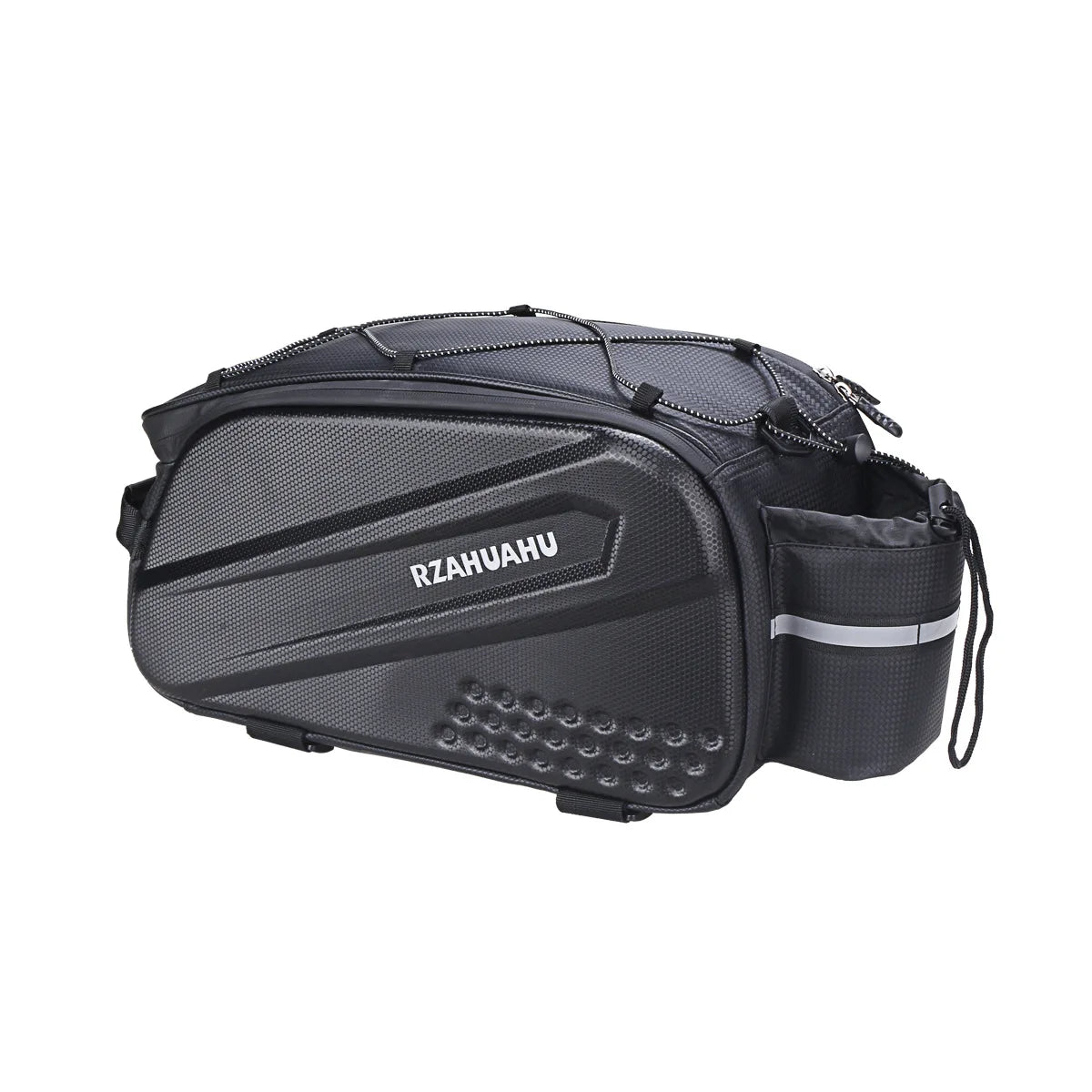 Mountain Bike Rear Rack Pack Hard Shell Bike Shelf Bag Waterproof Riding Storage Back Seat Bag