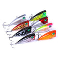 Wholesale PO033 4cm 3.5g Top Water Floating Mini Popper Fishing Lures with PET Box Packaging