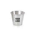 Custom Logo 45ml Stainless Steel Shot Glasses 1.5oz Mini Metal Shot Cups Personalized for Gifts