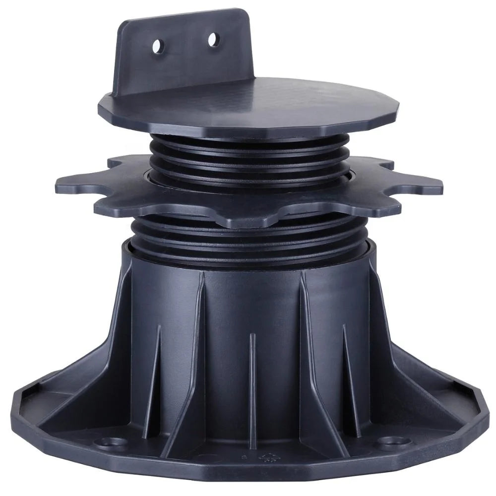 Adjustable Plastic Floor Pedestal Terrace WPC Deck Plot XF-T204B 65-145 mm