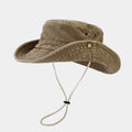 Custom Personalized Embroidered Outdoor Hiking Boonie Hat Wide Brim Packable Safari Cap for Camping Travel Casual Party Wear