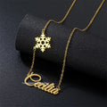 Customizable Alphabet Pendant Necklace Fashionable Personalized English Pendants & Charms