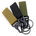 Get-Fit Outdoor Adventures Multi-Functional Nylon Webbing Buckle Eagle Mouth Hook for Climbing Tactical Gear Camping Hiking