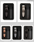 Heavy Duty Large Nail Clipper Set with Catcher Anti Splash Fingernail Toenail Clipper Sharp Nail Trimming Cutter