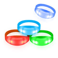 Pulseras LED DMX 512 Wristbands Custom Remote Controlled LED Flash Bracelet for Promotional Parties & Events