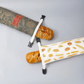 Dual Layer Large Eco-Friendly Bread Storage Bag Reusable Folding Style for Fresh Keeping and Freezer Food Gifts Loaf Container