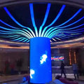 P3.91 P4 P4.81 Curved LED Screen Connection Indoor Small Pixel Pitch Curved LED Video Wall Screen Display