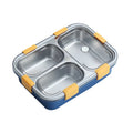 Eco Friendly Stainless Steel 3 Tiers Leakproof Insulation Portable Compartment Food Warmer Thermos Lunch Box Bento Containers