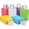 KM 13*8*21cm Kraft Paper Shopping Bags with Handle