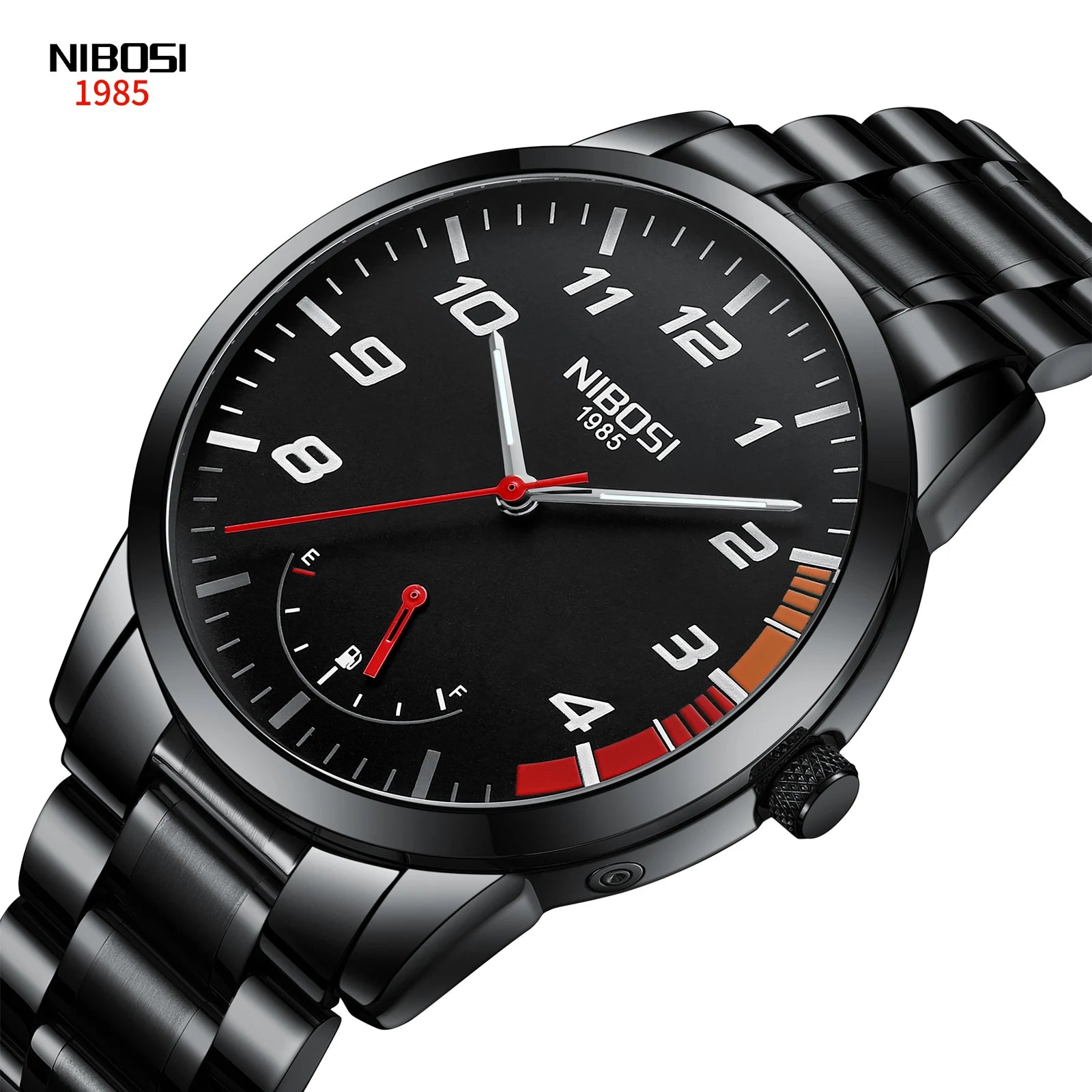 50PCS Custom Made Brand Your Own Slim Car Oil Dashboard Design Wristwatches Men Stainless Steel Men Made Sapphire Logo Watches
