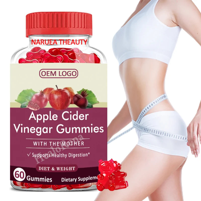 OEM Private Label Promote Digestion Apple Cider Vinegar Weight Management Keto Acv Gummies Apple Cider Vinegar Gummies
